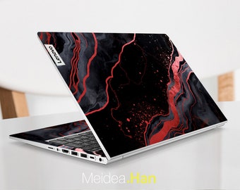 Laptop Skin Protect Lenovo Thinkpad Vinyl Decals Customizable Personalised  Marble Texture For Legion Yoga Slim Thinkpad Thinkbook Ideapad