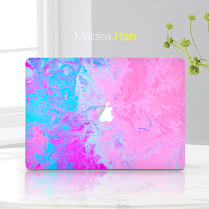 Macbook Pro Protective Gift for Her Pink Design Decal for Mac Stain Prevention Stylish Macbook Decal Personalized Vinyl Wrap Sticker