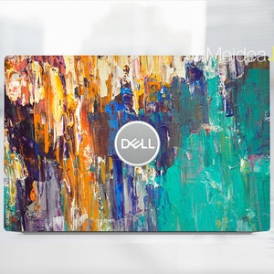 dell precision 5540 skin Personalized customizable abstract oil painting Vinyl Sticker for XPS Latitude Inspiron Vostro Alienware Precision