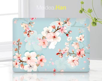 Macbook Skin Stain Prevention Sticker Beautiful Flowers Design Mac Pro Protective Skin Stylish Macbook Decal Art Display Macbook Sticker