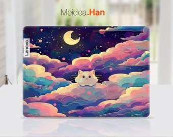 Custom Laptop Skins Lenovo Accessories Vinyl Decals Personalization Romantic Night Sky Art Design For Legion Yoga Thinkpad Thinkbook Ideapad