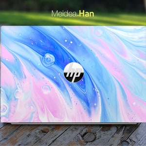 Laptop Decals Hp Spectre Skins Customizable Personalised Color Art Designs Unique Gift For Spectre Envy Pavilion Victus Omen Elite Probook