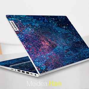 Laptop Skins Lenovo Ideapad Slim Custom Decals Interstellar Space Creative Design For Lenovo Slim Legion Yoga Thinkbook Ideapad Thinkpad