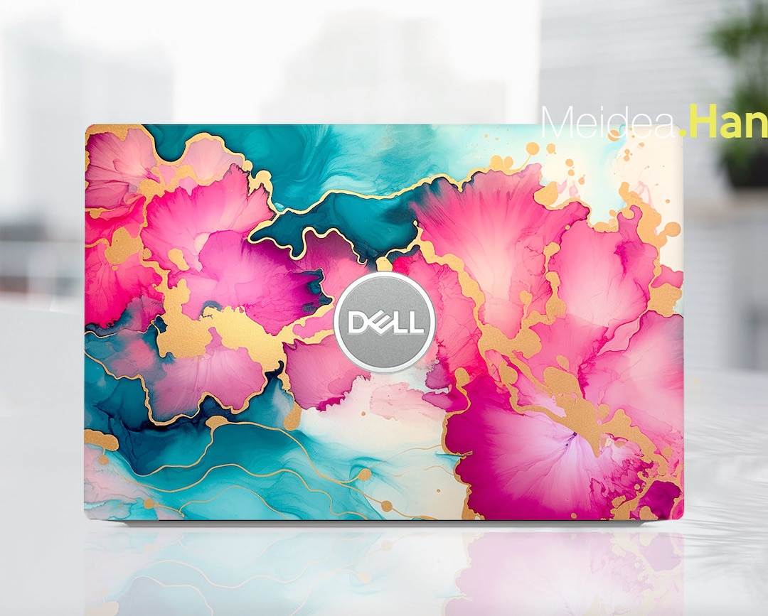 Laptop Skins Dell Decals Personalization Gifts Customizable Abstract ...