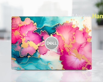 Laptop Skins Dell Decals Personalization Gifts Customizable Abstract Design Oil Painting Style For Xps Latitude Inspiron Alienware Precison