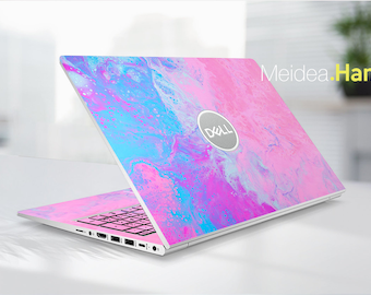 Personalized Customizable Laptop Skins Dell Decals  15 Inch Colourful Design Gifts For Her For Xps Latitude Inspiron Alienware Precison