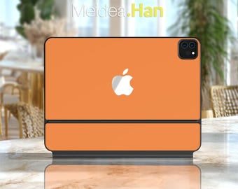 Smart Folio Orange Skin Magic Keyboard Personalized Gift Solid Design Magic Keyboard Smart Keyboard Folio Smart Folio Magic Keyboard