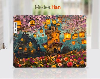 Funda para portátil Lenovo Accesorio Legion 5 Pro Calcomanía personalizada Regalo único Diseño artístico de pintura al óleo colorida para Slim Yoga Legion Thinkpad Thinkbook