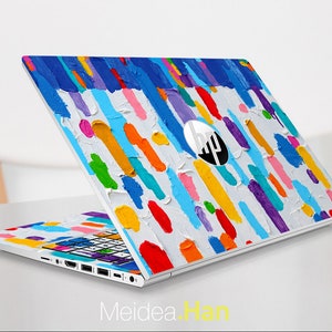 Hp Laptop Skin For Envy 15 Personalized Customizable Marble Texture Vinyl Gifts For Her For Spectre Envy Pavilion Victus Omen Elite Probook