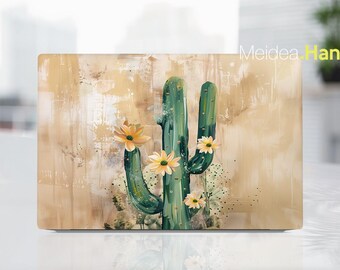 Unique Gift For Mom Laptop Decal Dell 15Inch Accessorie Custom Skin Vinyl Sticker Cactus Design For Xps Latitude Inspiron Alienware Precison