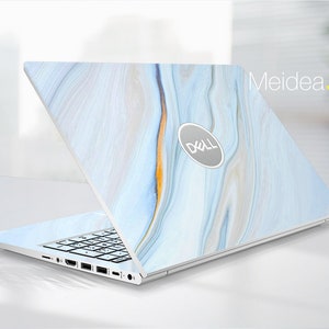 Dell Laptop Skin Xps 15 9530 Personalized Customizable White Mable Vinyl Gift For Her For Xps Latitude Inspiron Vostro Alienware Precision