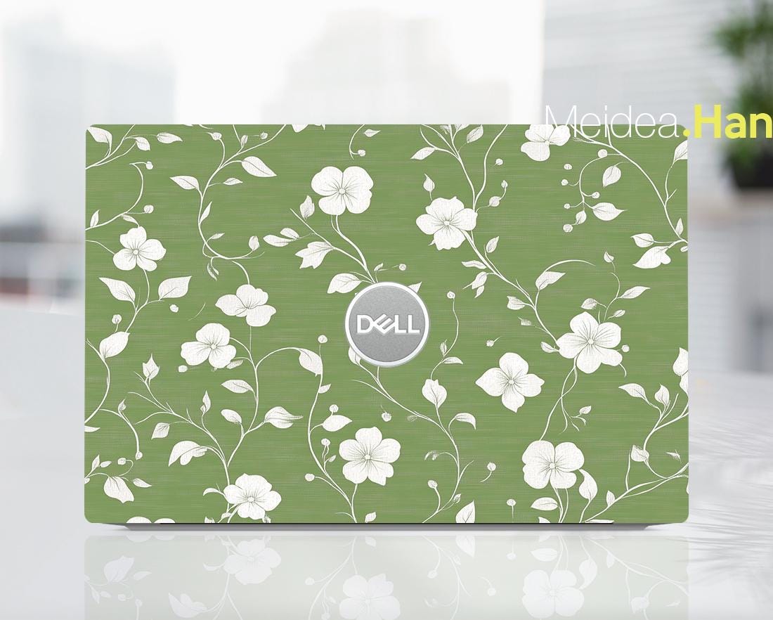 Dell Skin Laptop Protection Decal Gift for Mom Custom Sticker White ...