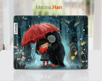 Fundas personalizadas para portátiles Lenovo IdeaPad 5 2 en 1, calcomanía con diseño de dibujos animados personalizado para Legion Yoga Slim Thinkpad Thinkbook Ideapad Series