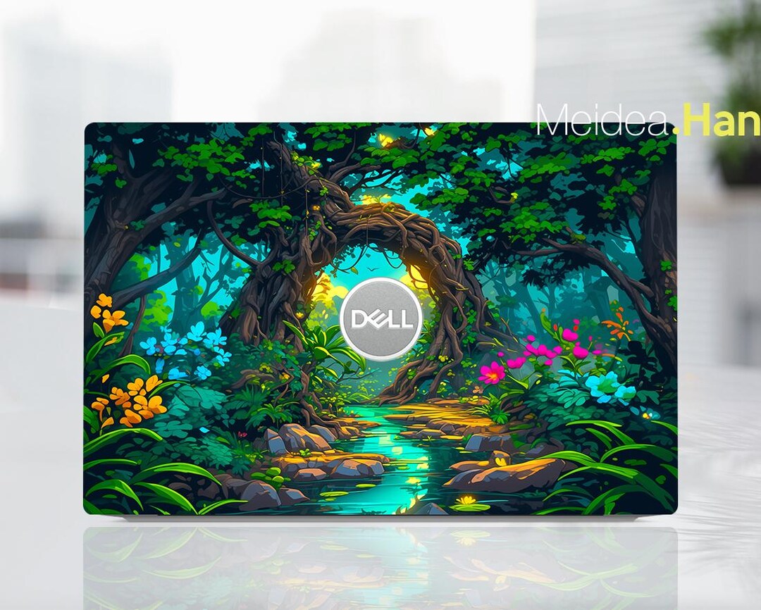 Laptop Skin Dell 5440 Vinyl Decal Protect Sticker Custom Gift Beautiful ...