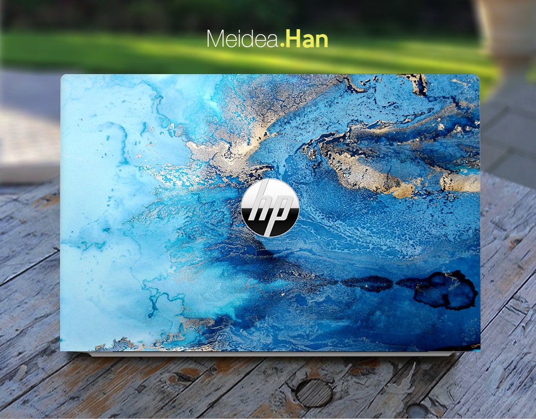 Hp Laptop Skin Elitebook 840 G3 Personalized Customizable Blue Gray ...