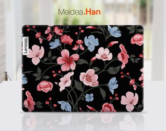Lenovo IP Slim 3 Chrome 14M868 Laptop Decal Features Customizable Floral Design for Legion Yoga Slim Thinkpad Thinkbook Ideapad
