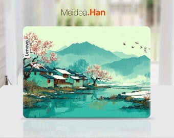 Laptop Sticker for Thinkpad E16 Gen 2 Custom Decal Personalized Gift for Mom Traditional Pattern Design for Yoga Legion Thinkpad Thinkbook