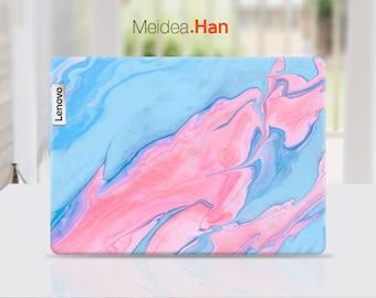 Lenovo Laptop Skin Thinkpad E15 Personalized Customizable Marble Vinyl Gift For Women For Lenovo Slim Legion Ideapad Yoga Thinkbook Thinkpad