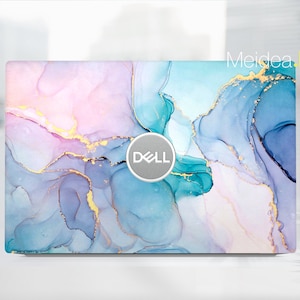 Computer Skins for Dell Xps 13 Skin Personalized Customizable Marble Painting Vinyl for Xps Latitude Inspiron Vostro Precision