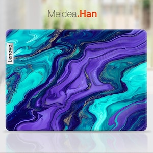 Lenovo Sticker Yoga 7I 2 in 1 16 Laptop Skin Boyfriend Gift Art Marble Design Decal for Lenovo Slim Legion Ideapad Yoga Thinkbook Thinkpad