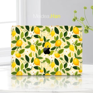 Macbook Skin Personalization Gift Fresh Lemon Design Macbook Pro Protective Skin Stylish Macbook Decal Art Display Macbook Sticker