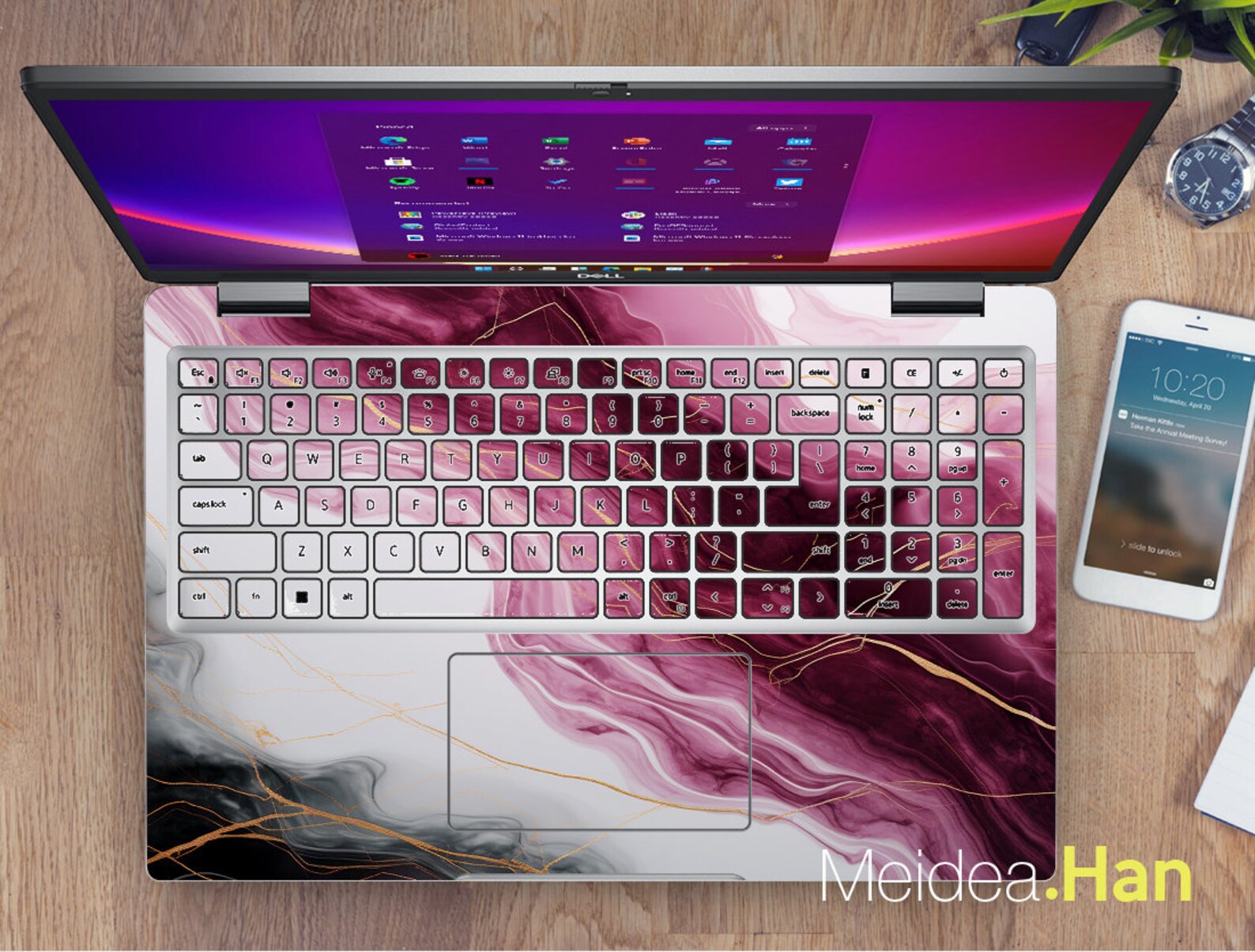 Custom Laptop Skins,dell Xps Decal,personalization Pattern Designs ...