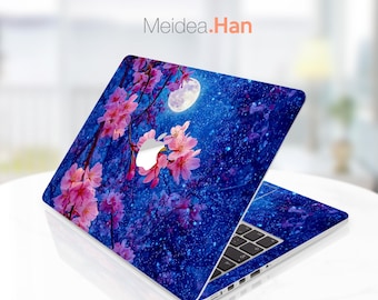 ソリッドピンクのMacBookスキン：3M製ビニールデカールステッカー