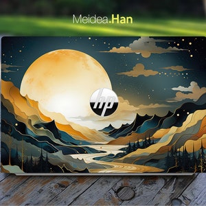 Custom Laptop Skins Hp Accessories Personalization Gift Vinyl Decals Pattern Art Design For Spectre Envy Pavilion Victus Omen Elite Probook