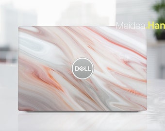 Dell Laptop Skin G15 14 Personalized Customizable Pink  Marble Texture Gift For Women For Xps Latitude Inspiron Vostro Alienware Precision