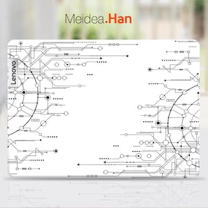 Lenovo Skin Thinkpad X13 Yoga Protectant Laptop Decal Simple Line Design Vinyl Sticker for Lenovo Slim Legion Ideapad Yoga Thinkbook Thinkpa