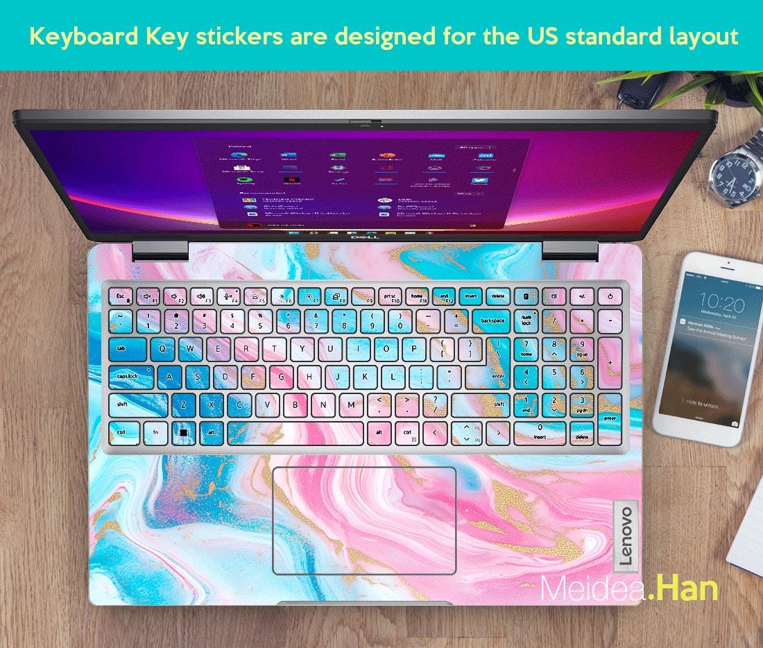 カスタムラップトップスキン Lenovo ステッカー パーソナライズギフト