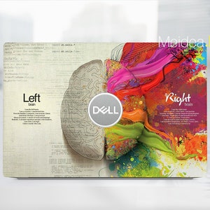 Dell Latitude 5420 Laptop Skin Left and Right Brain Xps 13 Personalized Customizable Vinyl Decal for Xps Latitude Inspiron Vostro Precision