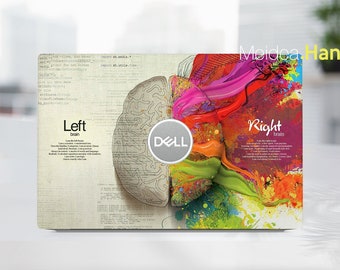 Dell Latitude 5420 Laptop Skin Left and Right Brain Xps 13 Personalized Customizable Vinyl Decal for Xps Latitude Inspiron Vostro Precision