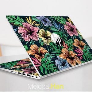 Hp Laptop Skin ProBook x360 Personalized Customizable Plants Paintings Vinyl Gifts For Her For Spectre Envy Pavilion Victus Omen Probook