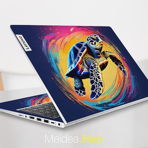 Laptop skin for Lenovo Thinkpad e16 Art Gift Colorful Cartoon Turtle Design Suitable for Lenovo Slim Legion Ideapad Yoga Thinkbook Thinkpad