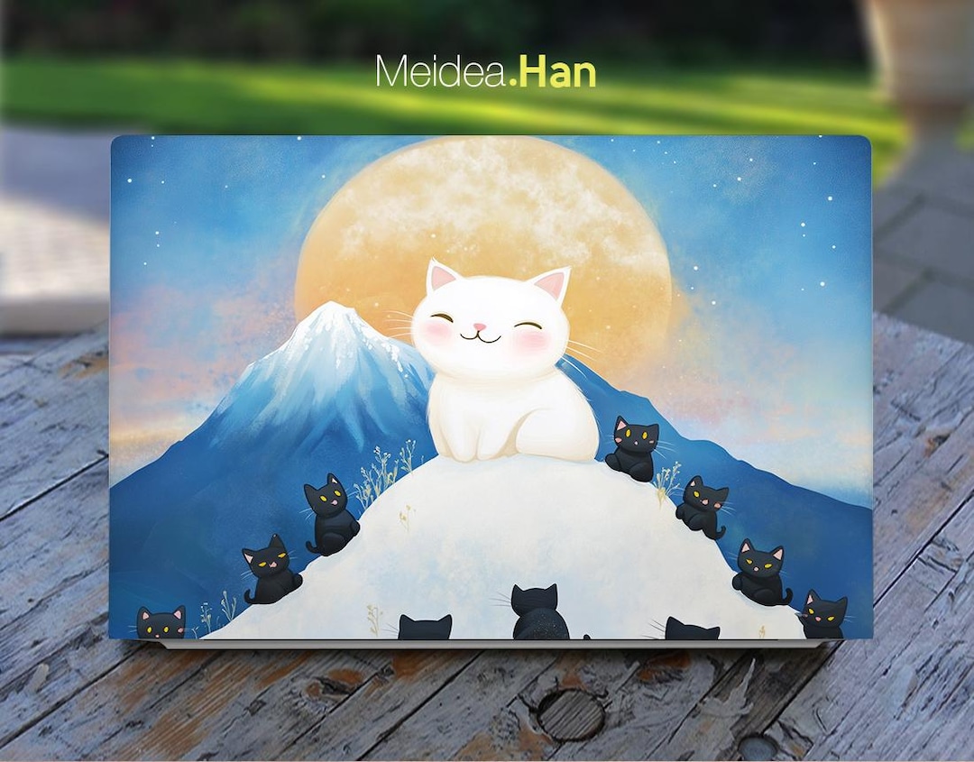 Laptop Skin Hp 17 Inch Decal Computer Protect Wedding Gift Cute Cartoon ...