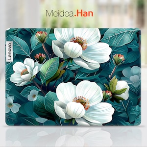 Lenovo Yoga Skin thinkpad X1 Personalized Customizable Nature Green Plants For Women For Lenovo Slim Legion Ideapad Yoga Thinkbook Thinkpad