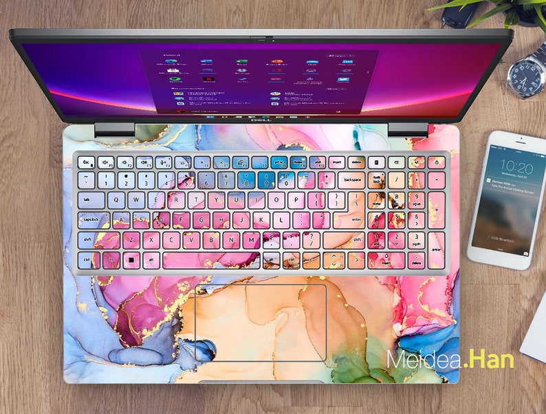 Hp Laptop Skin Hp Probook 450 G7 Personalized Customizable Etsy