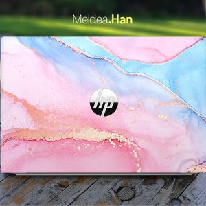 Hp Laptop Skin Gift for Her Personalized Customizable Abstract Texture Vinyl Sticker for Spectre Envy Pavilion Victus Omen Elite Probook