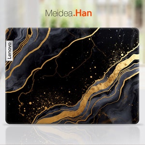 Laptop Skin Protect Lenovo Thinkpad Vinyl Decals Customizable Personalised  Marble Texture For Legion Yoga Slim Thinkpad Thinkbook Ideapad