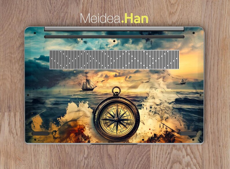 Personalized Gift Hp 17 Inch Laptop Skin Custom Decal Unique Art Design ...