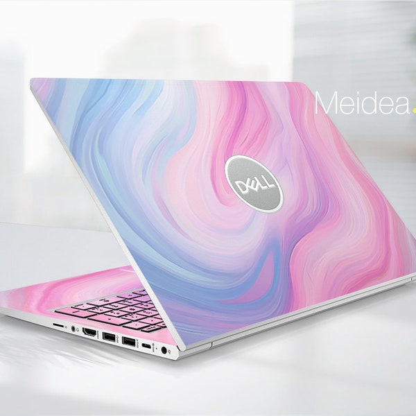 Laptop Skin Dell  Precision Decals Personalization Customization Design Marble Texture For Xps Latitude Inspiron Alienware Precison