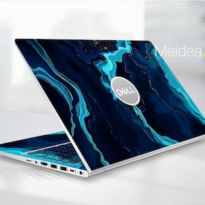 DELL inspiron 5520 skins Blue abstract texture for XPS Latitude Inspiron Vostro Alienware Precision