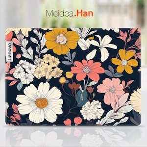 Laptop Skin Lenovo 15 inch Decal Beautiful Sticker Custom Flowers Vinyl Gift For Her For Lenovo Slim Legion Ideapad Yoga Thinkbook Thinkpad