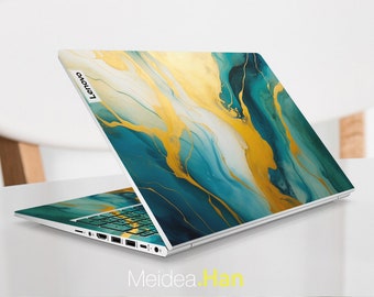 Vinilo personalizado para portátil Lenovo, diseño abstracto en color para Legion, Yoga Slim, Thinkpad, Thinkbook e Ideapad.