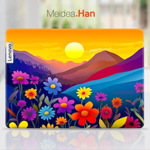 Lenovo Laptop Skin Top Protection Custom Art Sticker Vinyl Decal Wedding Gifts Aesthetic Sunrise Design For Yoga Legion Thinkpad Thinkbook