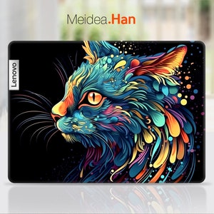 Custom Laptop Skins Protect Lenovo Vinyl Decals Personalised Abstract Design Animal Pattern For Legion Yoga Slim Thinkpad Thinkbook Ideapad