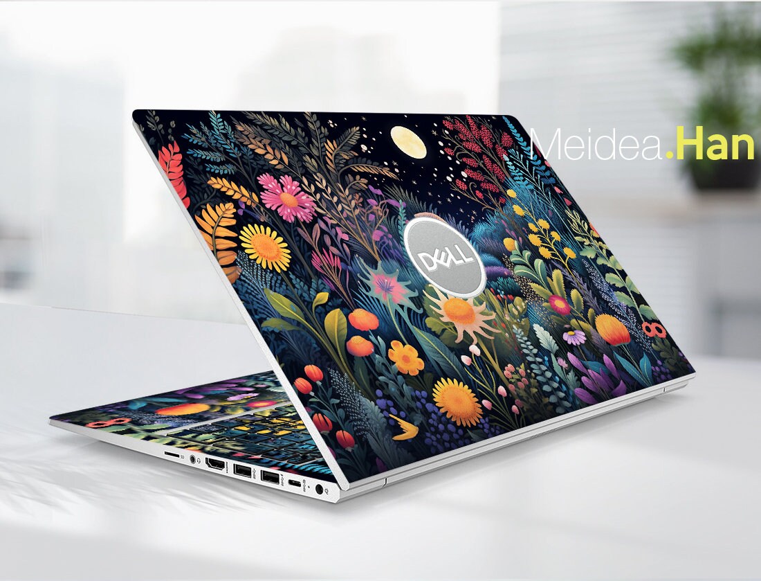 Dell Laptop Skins Custom Decals Personalized Gifts Nature Series ...