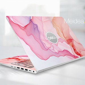 Dell Skin Customize Laptops, Pre-Cut Personalized Handmade Gift Pink Pattern Vinyl for Xps Latitude Inspiron Vostro Precision