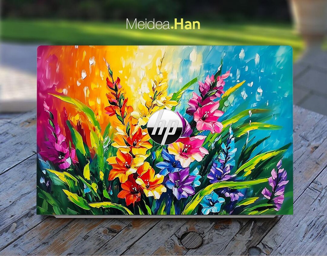 Hp Accessorie Custom Laptop Skin Art Sticker Unique Gift Abstract ...
